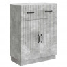 Bufet Betonowy szary 66 x 34,5 x 87 cm Drewno inżynieryjne