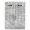 Bufet Betonowy szary 66 x 34,5 x 87 cm Drewno inżynieryjne
