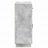 Bufet Betonowy szary 66 x 34,5 x 87 cm Drewno inżynieryjne