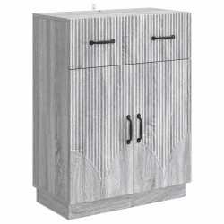 Bufet Szary Sonoma 66 x 34,5 x 87 cm Drewno inżynieryjne