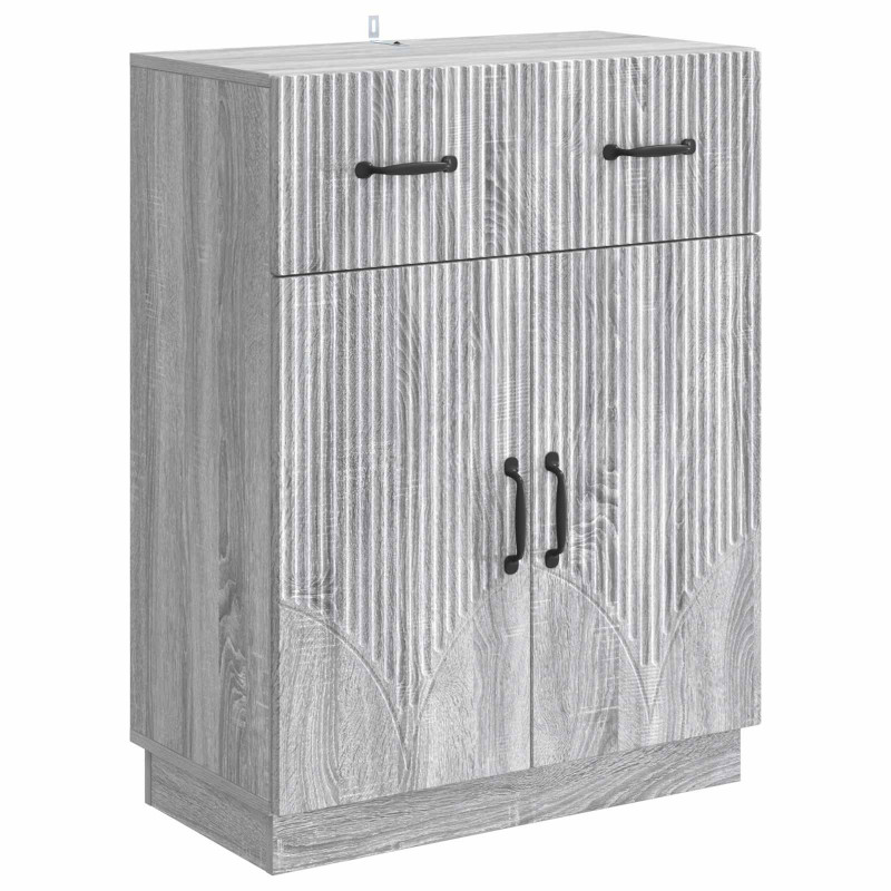 Bufet Szary Sonoma 66 x 34,5 x 87 cm Drewno inżynieryjne