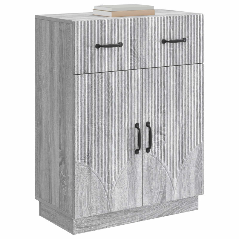 Bufet Szary Sonoma 66 x 34,5 x 87 cm Drewno inżynieryjne