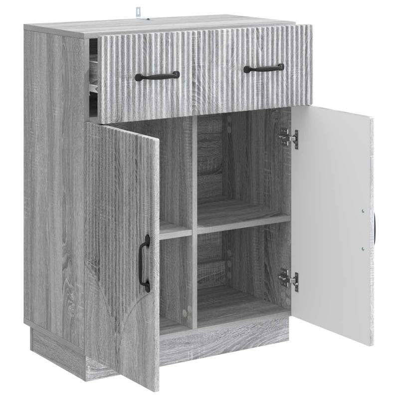 Bufet Szary Sonoma 66 x 34,5 x 87 cm Drewno inżynieryjne