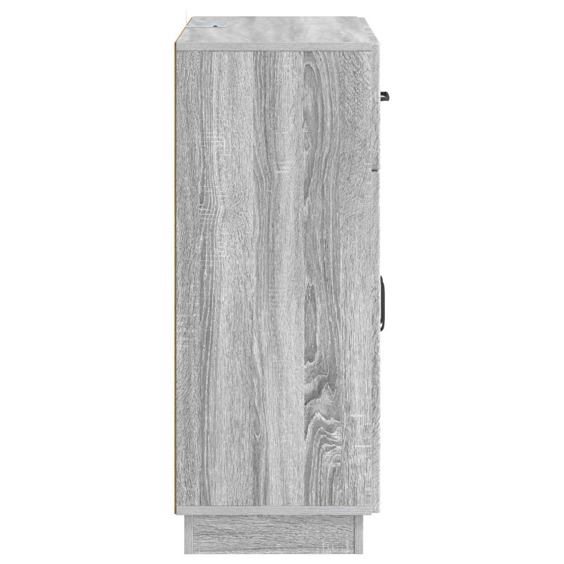 Bufet Szary Sonoma 66 x 34,5 x 87 cm Drewno inżynieryjne