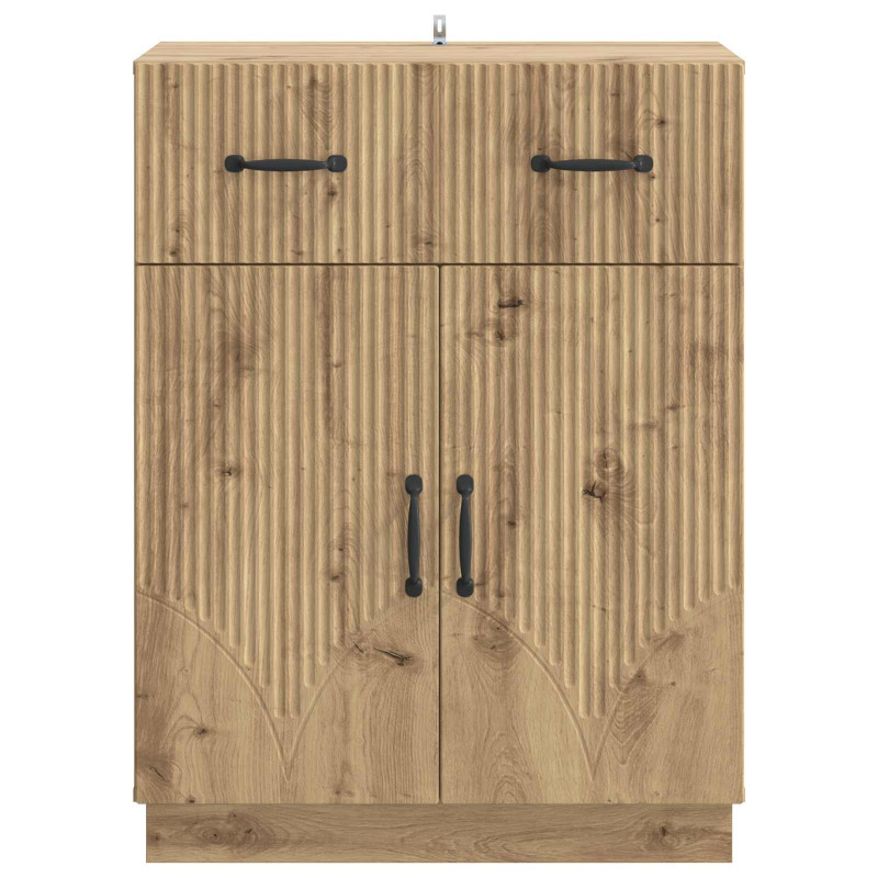 Bufet Dąb artisan 66 x 34,5 x 87 cm Drewno inżynieryjne