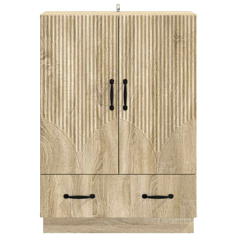 Bufet dąb Sonoma 66 x 34,5 x 92 cm Drewno inżynieryjne