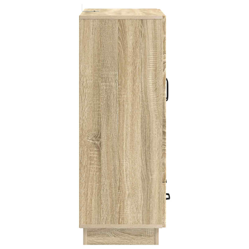 Bufet dąb Sonoma 66 x 34,5 x 92 cm Drewno inżynieryjne