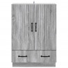 Bufet Szary Sonoma 66 x 34,5 x 92 cm Drewno inżynieryjne