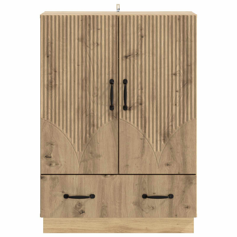 Bufet Dąb artisan 66 x 34,5 x 92 cm Drewno inżynieryjne