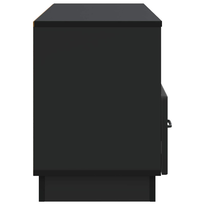 Szafka pod telewizor z szufladą Czarny 102 x 34,5 x 47 cm