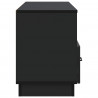 Szafka pod telewizor z szufladą Czarny 102 x 34,5 x 47 cm