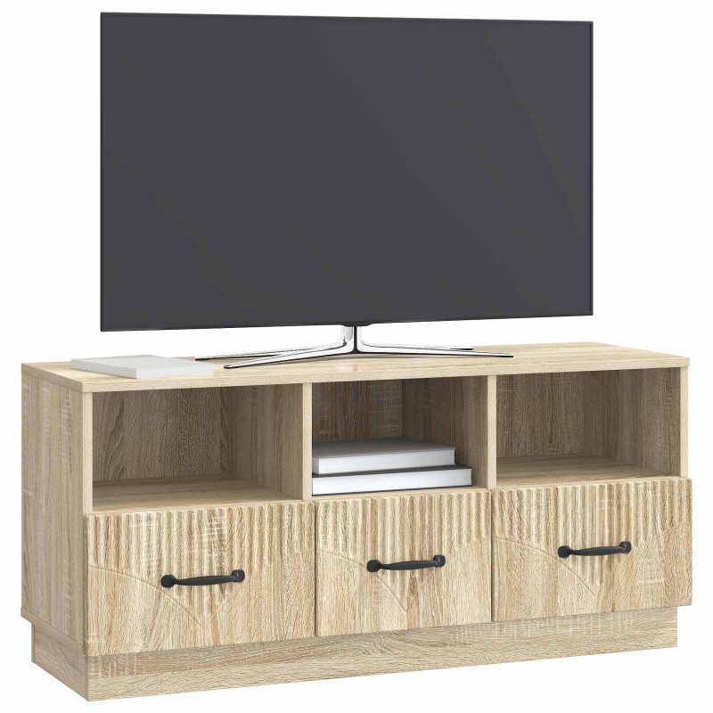 Szafka pod telewizor z szufladą dąb Sonoma 102 x 34,5 x 47 cm