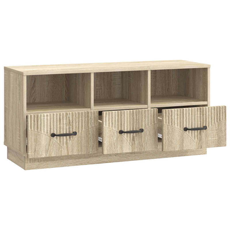 Szafka pod telewizor z szufladą dąb Sonoma 102 x 34,5 x 47 cm
