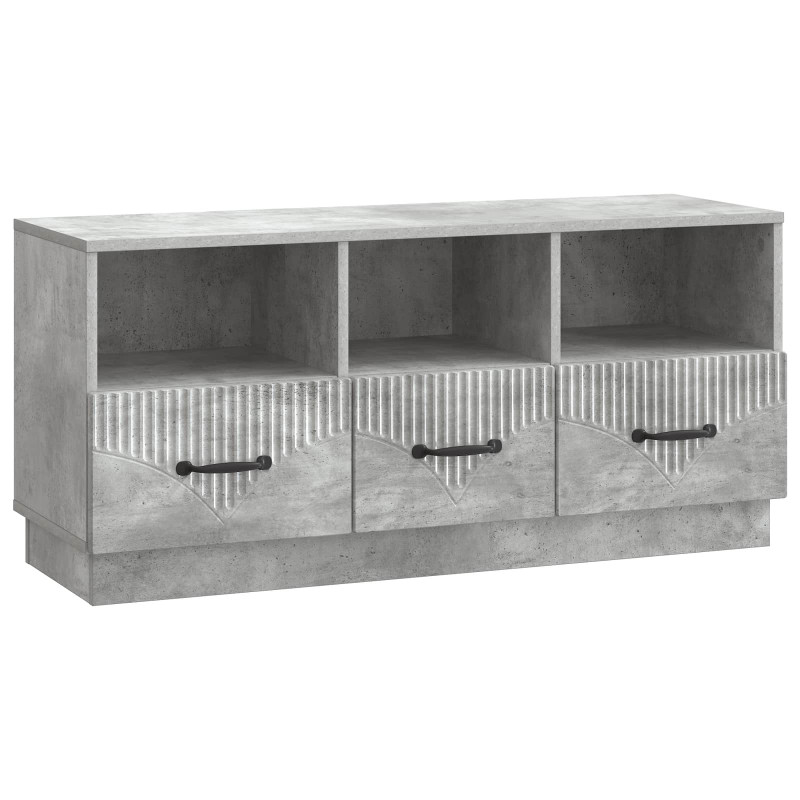 Szafka pod telewizor Betonowy szary 102 x 34,5 x 47 cm