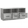Szafka pod telewizor Betonowy szary 102 x 34,5 x 47 cm