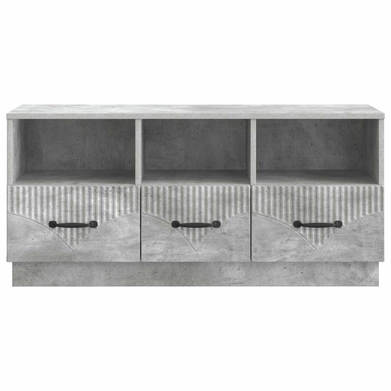 Szafka pod telewizor Betonowy szary 102 x 34,5 x 47 cm