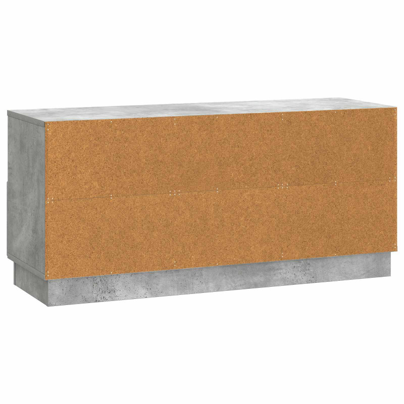 Szafka pod telewizor Betonowy szary 102 x 34,5 x 47 cm