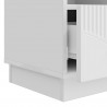 Szafka pod telewizor Biały wysoki połysk 102 x 34,5 x 47 cm