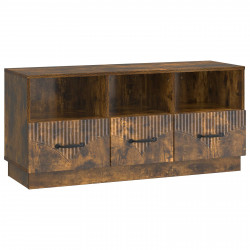 Szafka pod telewizor z szufladą Dąb wędzony 102 x 34,5 x 47 cm