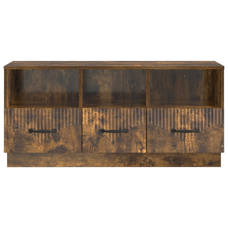 Szafka pod telewizor z szufladą Dąb wędzony 102 x 34,5 x 47 cm