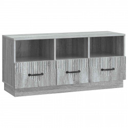 Szafka pod telewizor z szufladą Szary Sonoma 102 x 34,5 x 47 cm