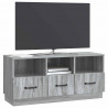 Szafka pod telewizor z szufladą Szary Sonoma 102 x 34,5 x 47 cm