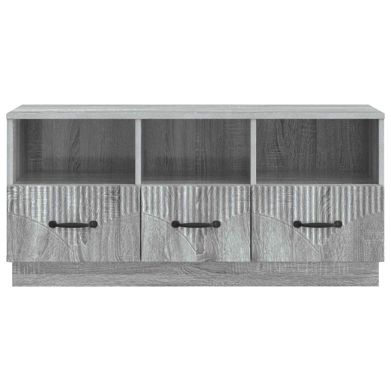 Szafka pod telewizor z szufladą Szary Sonoma 102 x 34,5 x 47 cm