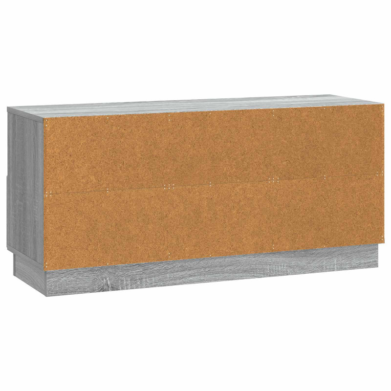 Szafka pod telewizor z szufladą Szary Sonoma 102 x 34,5 x 47 cm