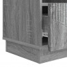 Szafka pod telewizor z szufladą Szary Sonoma 102 x 34,5 x 47 cm