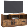 Szafka pod telewizor z szufladą Stare drewno 102 x 34,5 x 47 cm
