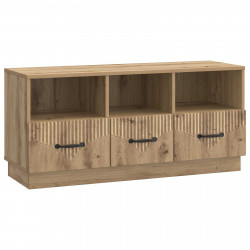 Szafka pod telewizor z szufladą Dąb artisan 102 x 34,5 x 47 cm