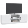 Szafka pod telewizor Biały 150 x 31 x 47 cm Drewno inżynieryjne