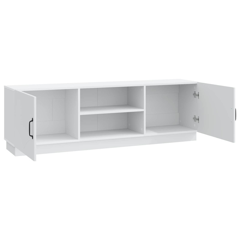 Szafka pod telewizor Biały 150 x 31 x 47 cm Drewno inżynieryjne