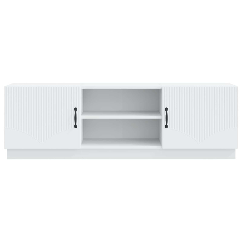 Szafka pod telewizor Biały 150 x 31 x 47 cm Drewno inżynieryjne