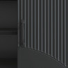 Szafka pod telewizor Czarny 150 x 31 x 47 cm