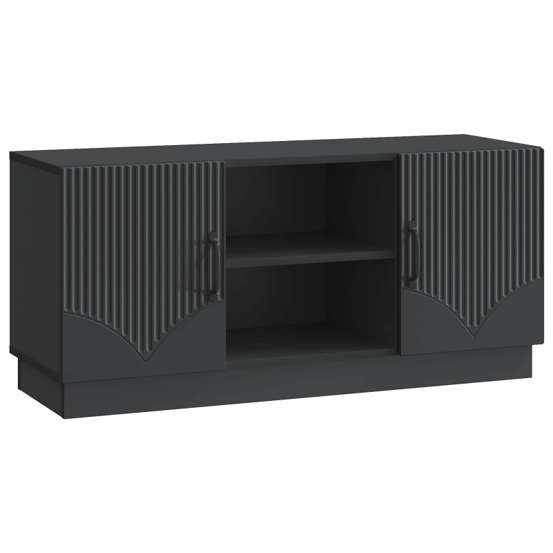 Szafka pod telewizor Czarny 102 x 34,5 x 47 cm