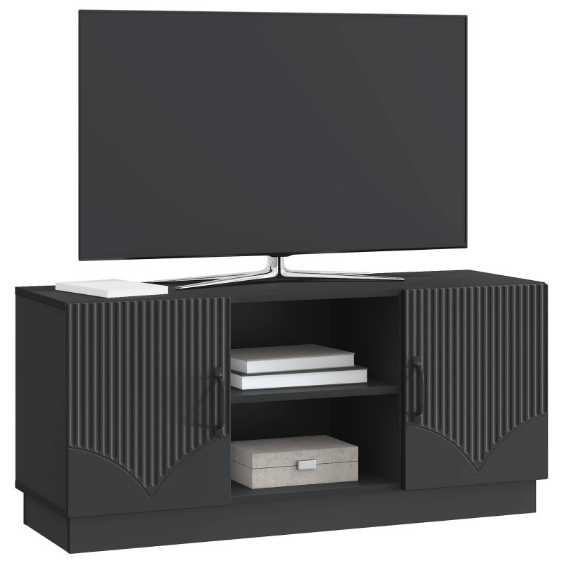 Szafka pod telewizor Czarny 102 x 34,5 x 47 cm