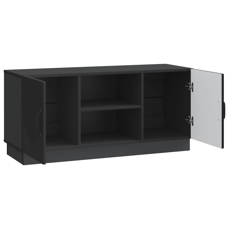 Szafka pod telewizor Czarny 102 x 34,5 x 47 cm