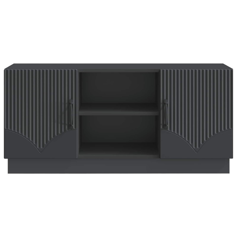 Szafka pod telewizor Czarny 102 x 34,5 x 47 cm