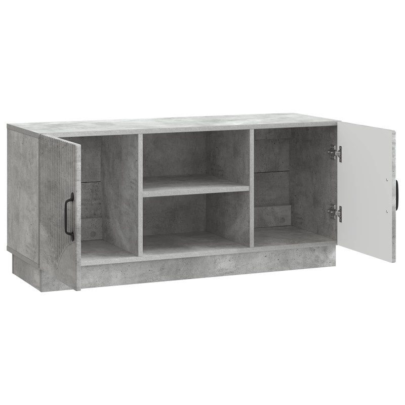 Szafka pod telewizor Betonowy szary 102 x 34,5 x 47 cm