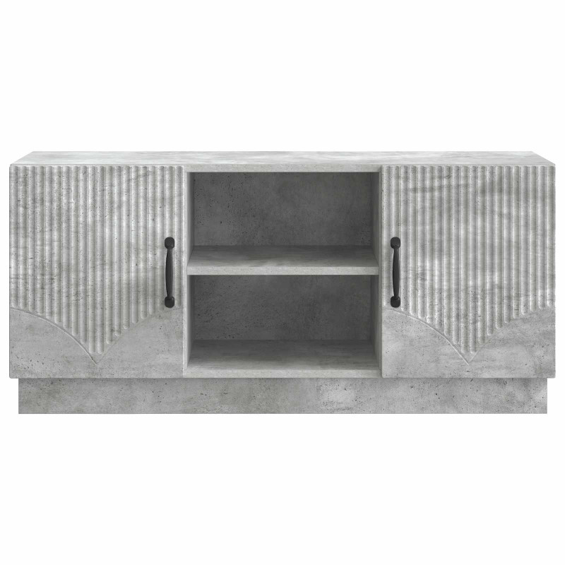 Szafka pod telewizor Betonowy szary 102 x 34,5 x 47 cm
