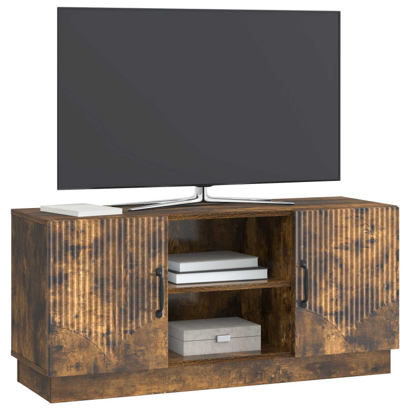 Szafka pod telewizor Dąb wędzony 102 x 34,5 x 47 cm