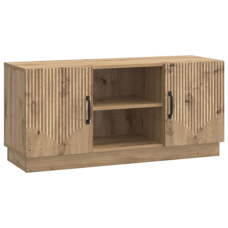 Szafka pod telewizor Dąb artisan 102 x 34,5 x 47 cm
