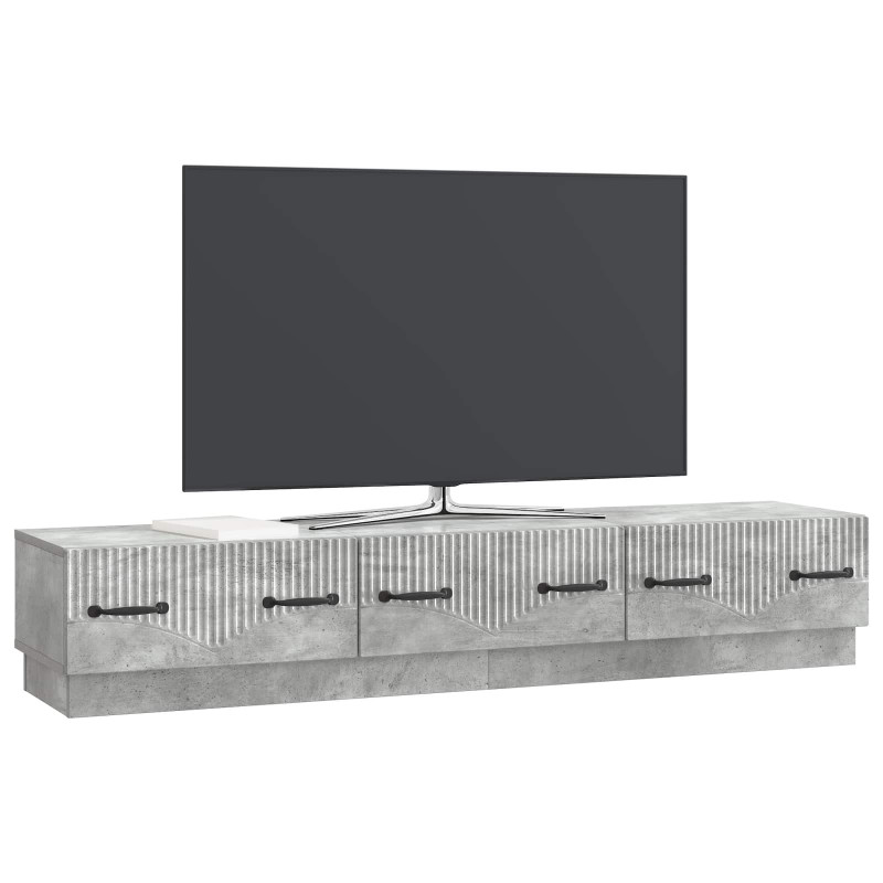 Szafka pod telewizor Betonowy szary 147 x 34,5 x 27 cm