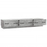 Szafka pod telewizor Betonowy szary 147 x 34,5 x 27 cm