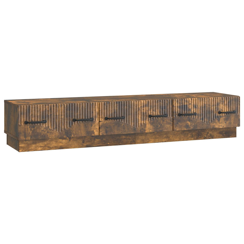 Szafka pod telewizor z szufladą Dąb wędzony 147 x 34,5 x 27 cm