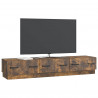 Szafka pod telewizor z szufladą Dąb wędzony 147 x 34,5 x 27 cm