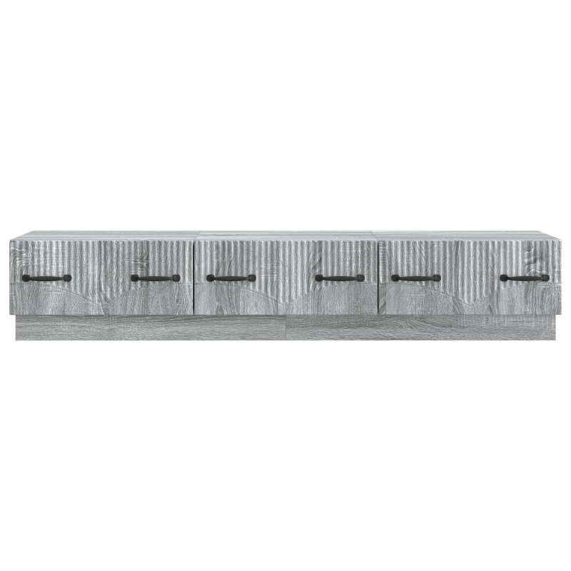 Szafka pod telewizor z szufladą Szary Sonoma 147 x 34,5 x 27 cm