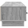 Szafka pod telewizor z szufladą Szary Sonoma 147 x 34,5 x 27 cm
