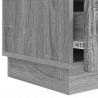 Szafka pod telewizor z szufladą Szary Sonoma 147 x 34,5 x 27 cm